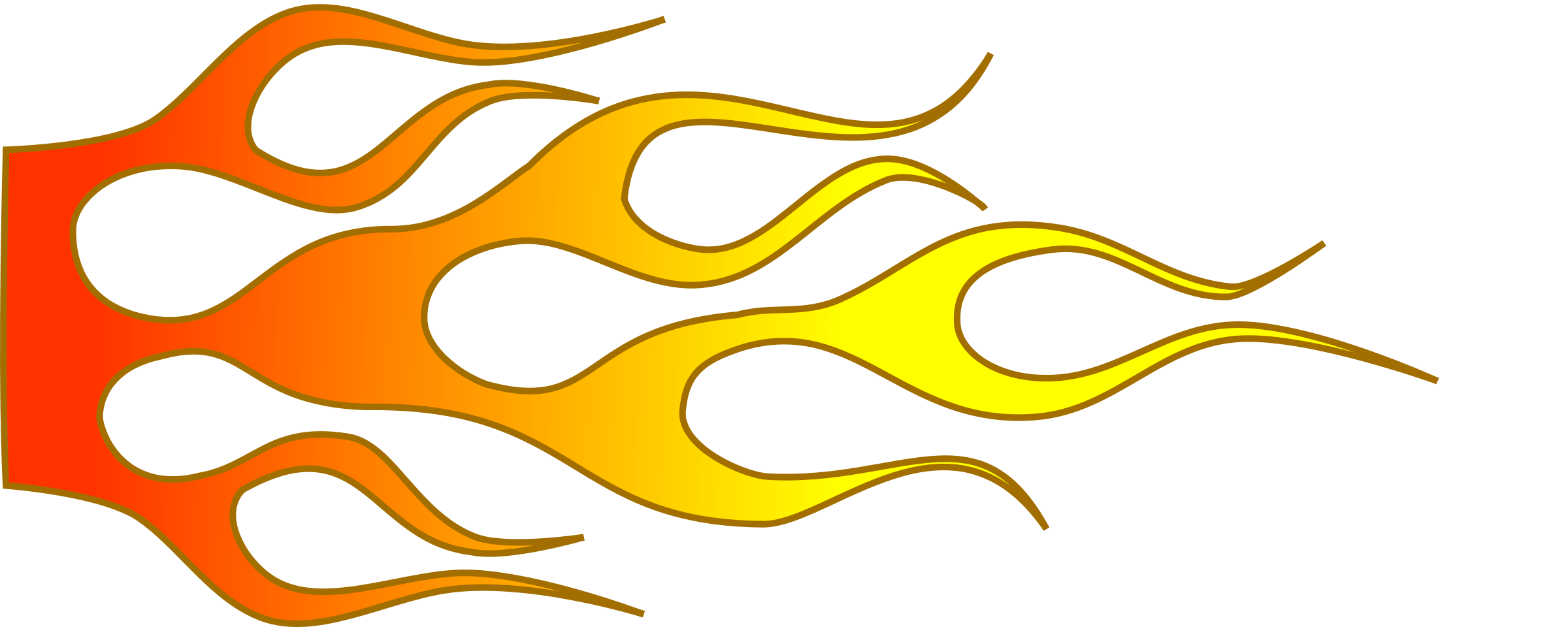 racing flames