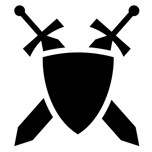 shield with swords